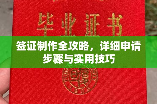 琼中签证制作全攻略，详细申请步骤与实用技巧